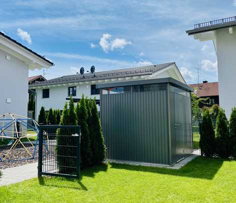 NEUBAU/ERSTBEZUG: MODERNE + ENERGIEEFFIZIENTE Maisonette-Wohnung | 3 Schlafzimmer | 3 Bäder | Garten