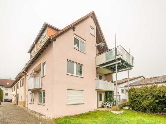 Sofort bezugsfreie 3-Zimmerwohnung mit Balkon und Stellplatz in Heimsheim