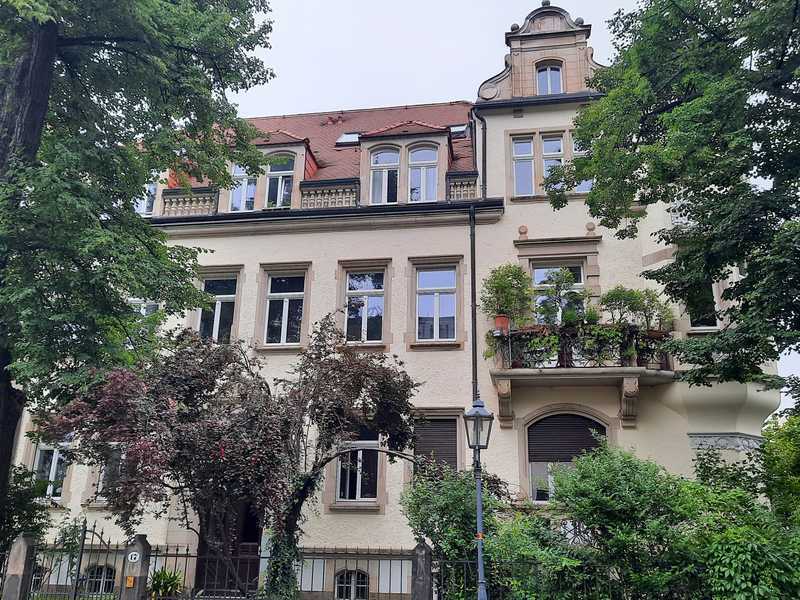 Gemütliche 2-Raum Wohnung mit Balkon im Hinterhaus