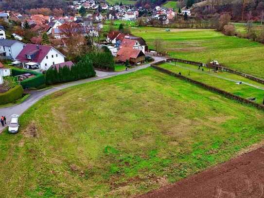 Vollerschlossenes, ebenes Baugrundstück in Feldrandlage von Neuenstein Untergeis !