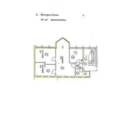 Große, gemütliche Wohnung im Stadtzentrum