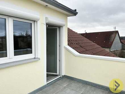 tolle 4-Zimmerwohnung mit Dachterrasse, Garage und Stellplatz