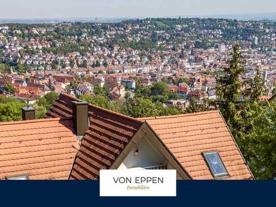 Hasenbergsteige: Exklusiver Bauplatz mit Panoramablick über ganz Stuttgart