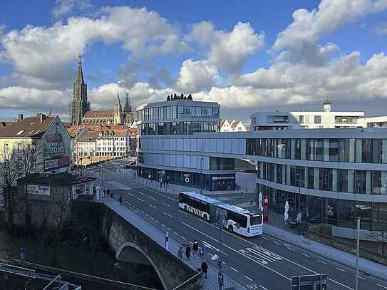 Großzügig, hell, gehobene Ausstattung, 3 Zimmer, Innenstadt, direkt an der Donau