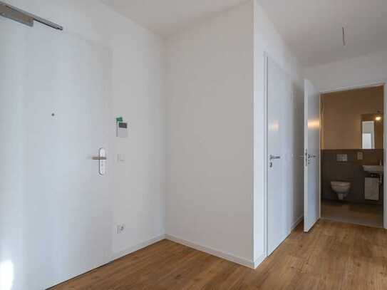 Geräumige 3-Zimmer-Wohnung mit Südbalkon und Einbauküche zum Erstbezug!