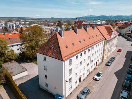 ZENTRAL. PROFITABEL. AUSSICHTSREICH. Variabel nutzbare 2-Zimmer Wohnung im Haubenschloß nahe FH!