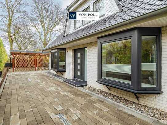 Haustraum in Ostseenähe I Architektenhaus zwischen Golfplatz und Ostsee auf bezauberndem Grundstück