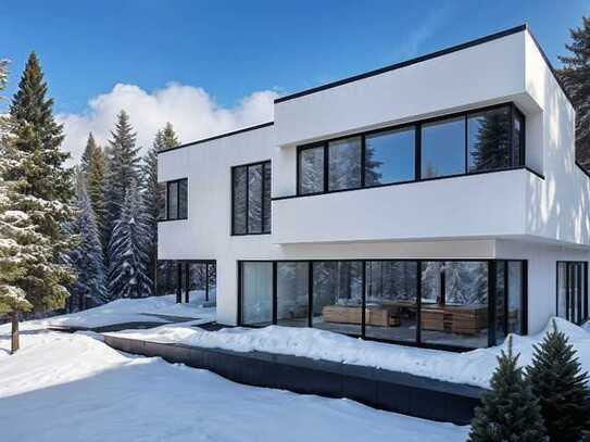 Architektonisches Highlight – Freigeplante Bauhaus-Villa mit exklusivem Design