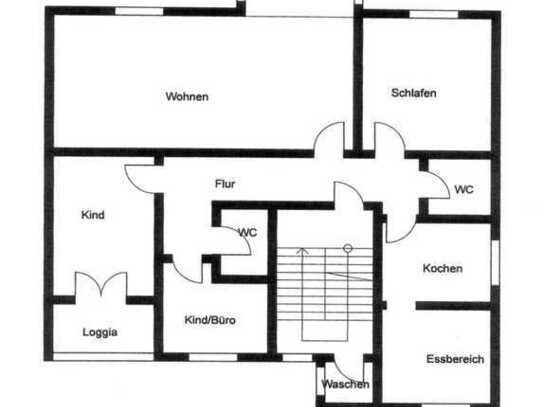 Wunderschöne, stilvolle zentral gelegene 4,5 Zimmer Wohnung mit Balkon, Gartenteilnutzung