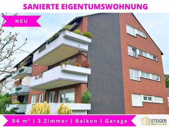 WIE NEU! 3-Zimmer-ETW im 1.OG + Balkon + Garage mit hochwertiger Modernisierung und Top-Ausstattung