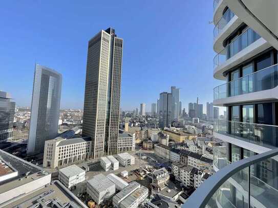 ^ UP in the AIR ^ 3-Zi. Wohnung mit EBK in der 20. Etage mit Skyline- und Taunusview!