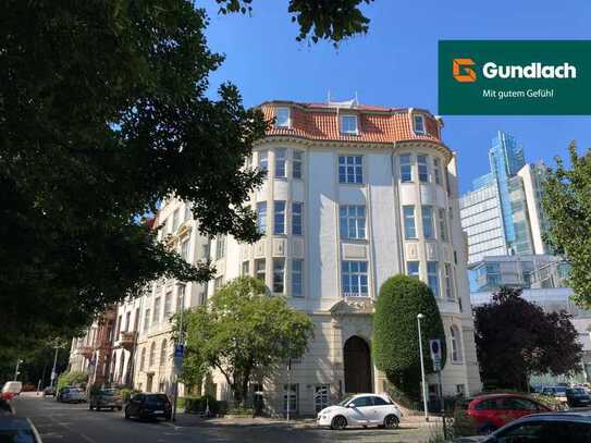 SÜDSTADT | 5-Zi.-Maisonette-Whg. am Maschpark mit Dachterrasse und tollem Blick