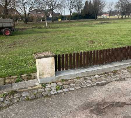 Wiesengrundstück im Landschaftsschutzgebiet