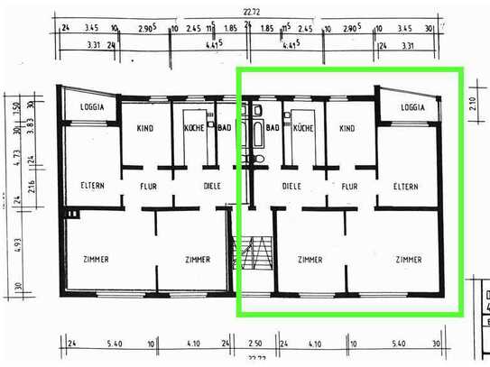 bester Wohnraum in zentraler Lage - 105qm + Balkon und Keller - provisionsfrei