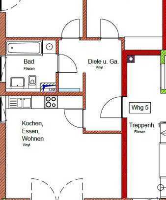 Helle Neubau 3-Zimmer-Wohnung (Nr. 5) mit Balkon in Landshut