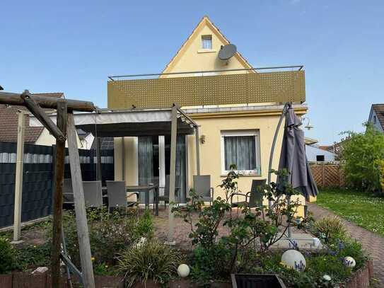 Einfamilienhaus für 3 Personen direkt in Schaafheim mit zwei Terrassen | Hof + Garten | Garage