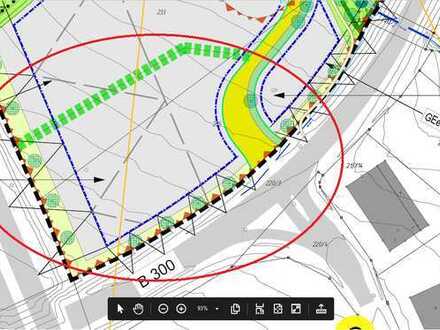 Großzügiges Gewerbegrundstück direkt an der A9