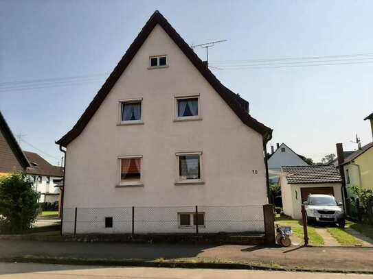 Einfamilienhaus in Wendlingen am Neckar mit zusätzlichem Bauplatz für ein weiteres Haus