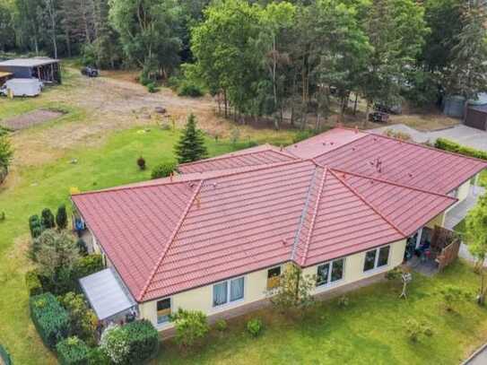 Altersgerechter, barrierefreier Bungalow (mit Wintergarten u. Garten)