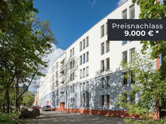 Preisnachlass sichern auf vermietete, moderne 2-Zimmerwohnung mit Wintergarten in Tiergarten