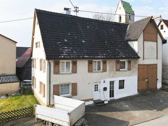 Ehemaliges Bauernhaus ... mit viel Platz für Wohnen, Hobby und Kleintiere