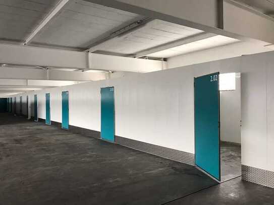 abgeschlossene Lagerboxen von 10 m² bis 30 m² ab € 109,- pro Monat incl. MWST / Nebenkosten