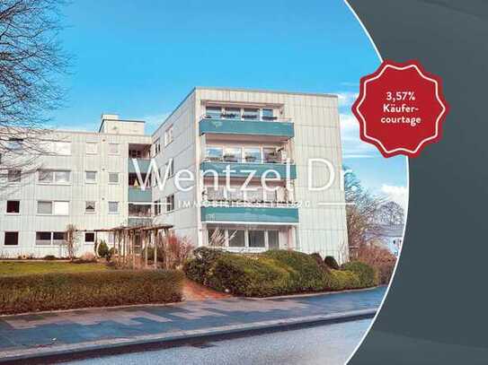 Renovierungsbedürftige 2-Zimmer-Wohnung in Kiel-Schilksee mit Balkon, Fahrstuhl und Garage