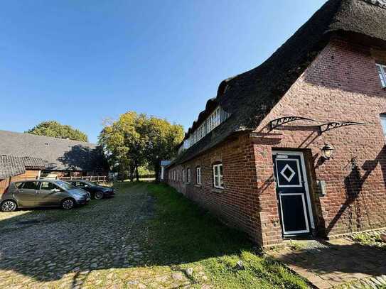 Besondere 4 Zimmer-Wohnung in ehemaliger Tenne eines stilvollen Reetdachhofes