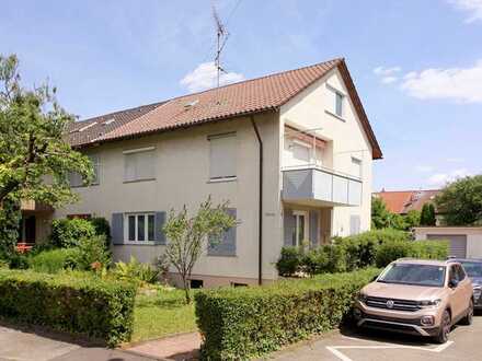 Halbe DHH, EG 3+1 Zi.-Whg. mit Terrasse und Garage