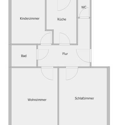 Erstbezug nach Komplettrenovierung – 2,5-Raum-Wohnung mit Balkon im 2. OG