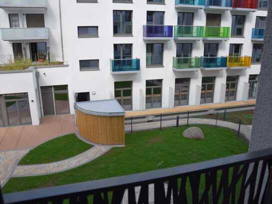 Neubau 2-Zimmer-Wohnung mit Balkon & Einbauküche im Herzen von Frankfurt direkt am Galluswarte SBahn