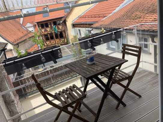 Aschaffenburg - City traumhaft schönes, top renviertes Dachatelier /Zweizimmerwohnung