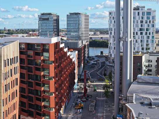 Stilvolle HafenCity-Wohnung mit Ausblick, viel Charme, Ambiente und Premium-Community-Zugang