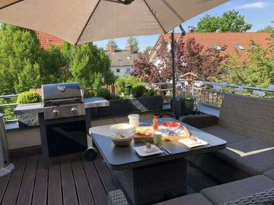 Wald-Trudering - 2-Zimmer Wohnung - ruhig - hell - große Terrasse (Süden), TG mit Ladestat