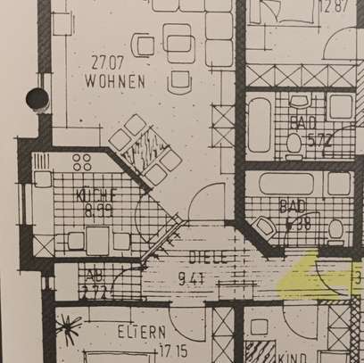 Geschmackvolle 3-Raum-Wohnung mit Einbauküche in Pfaffenhofen an der Ilm