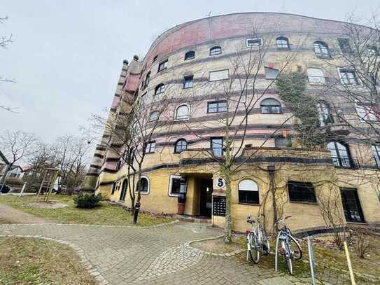 Freundliche 2-Zimmerwohnung im Hundertwasserhaus