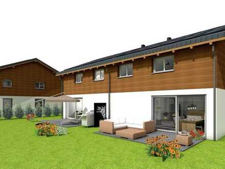 Neubau Doppelhaushälfte - energieeffizient mit PV Anlage und Kaminofen, schlüsselfertig, Festpreis