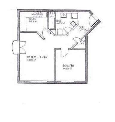 2-Zimmer-Wohnung im Zentrum von Senden