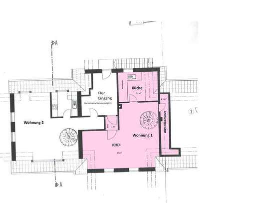 Attraktive 3,5-Zimmer-Maisonette-Wohnung mit Einbauküche in Tegernbach