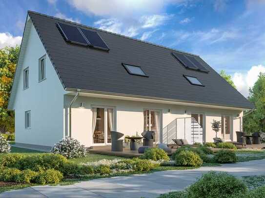 KFW 40 (mit QNG) Scanhaus Doppelhaus in Berne als Anlage oder für 2 Generationen