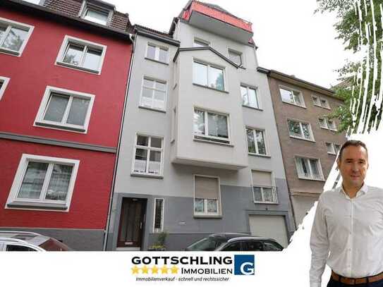 Lichtdurchflutete DG-Wohnung mit Balkon + Loggia und Einzelgarage in ruhiger Lage