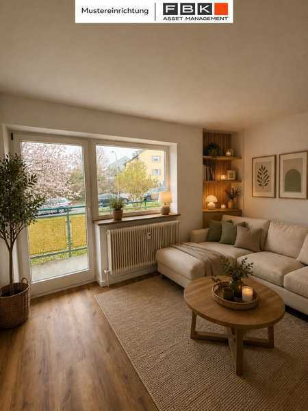                                                               Helle 3-Zimmer-Wohnung mit Balkon in Amberg                                                       in Atzlricht (Amberg)