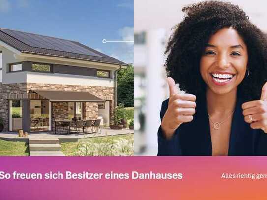 Sie suchen einen Baupartner? Dann lieber gleich zu Danhaus! Spart Zeit und Geld!