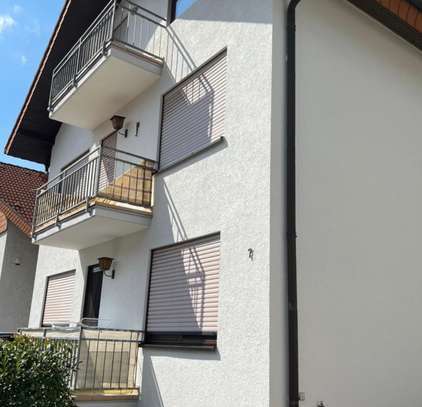 2-Zimmer Wohnung mit Balkon und Einbauküche in Sandhausen