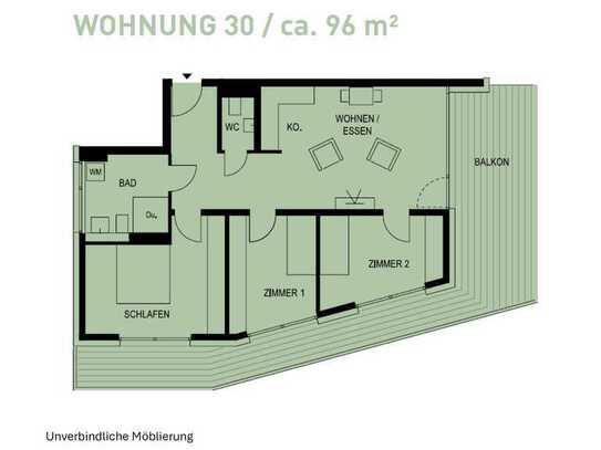 Exclusive Penthousewohnung mit Rundumausblick