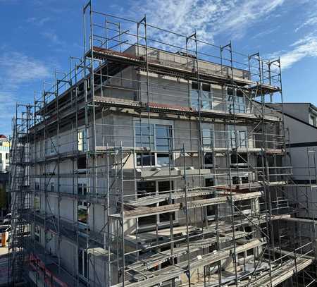 Rohbaubesichtigung im Herzen von Winnenden: Schöne 3-Zimmer-Wohnung mit großzügiger Dachterrasse!