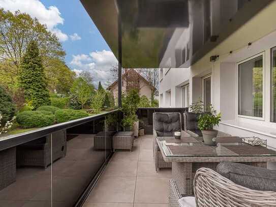 Viel Platz für Sonnenanbeter und Familien. 4 Zimmerwohnung + Garage + Balkon in Heidhausen
