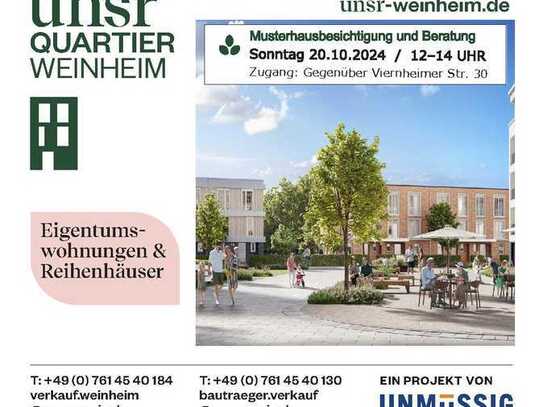 Weinheim - unsr TOWNHOUSE - MUSTERHAUSBESICHTIGUNG Sonntag, 20. Oktober!