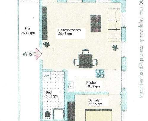 Schöne 2-Zi.-Wohnung in 88379 Unterwaldhausen / Nähe Altshausen