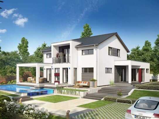 Bauen Sie Ihr Traumhaus mit großem Garten - Topausstattung an der Grenze zu Luxemburg mit Rensch Hau